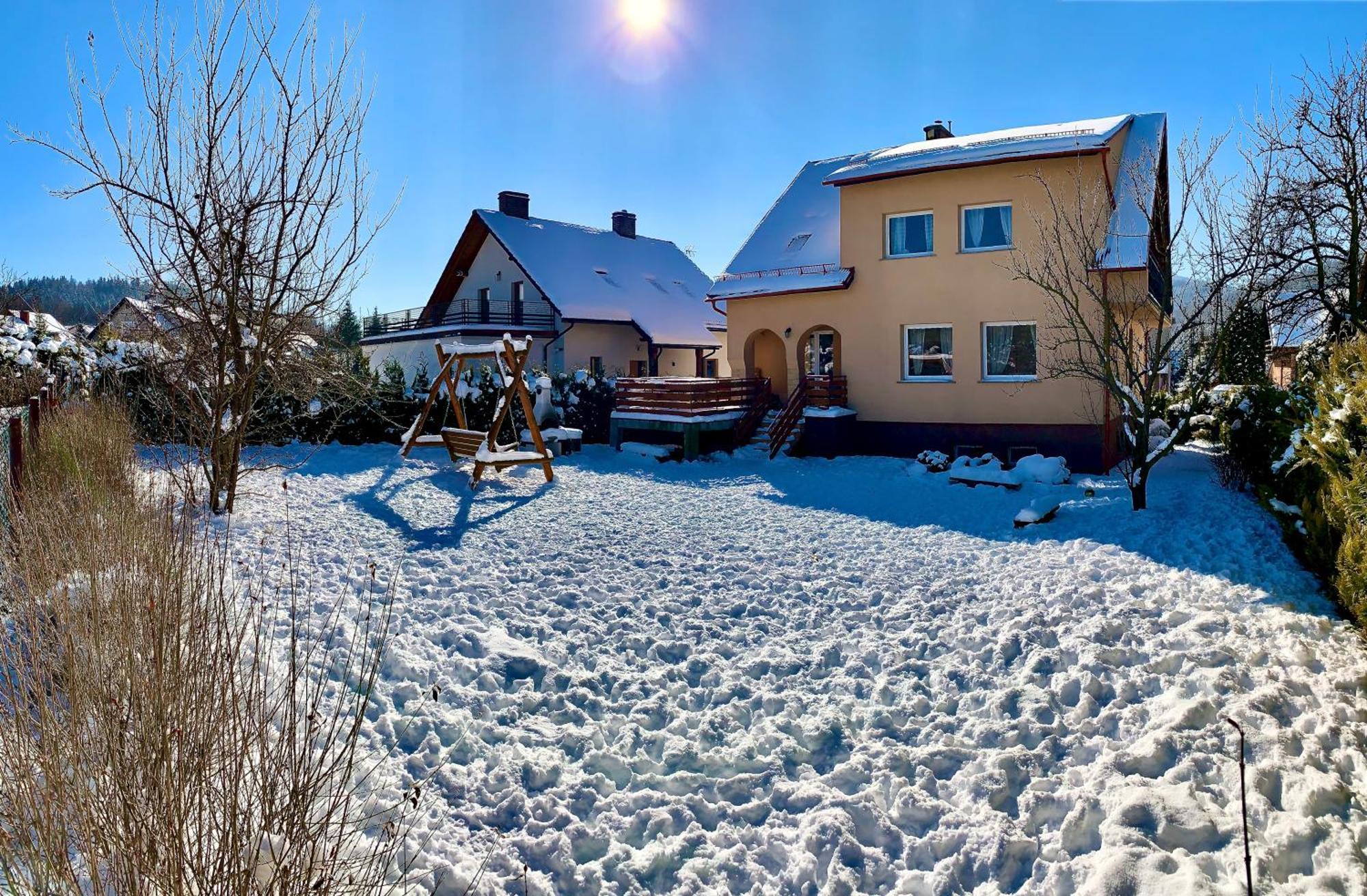 Domek Monte Black Z Jacuzzi I Sauna Finska Stronie Śląskie Εξωτερικό φωτογραφία